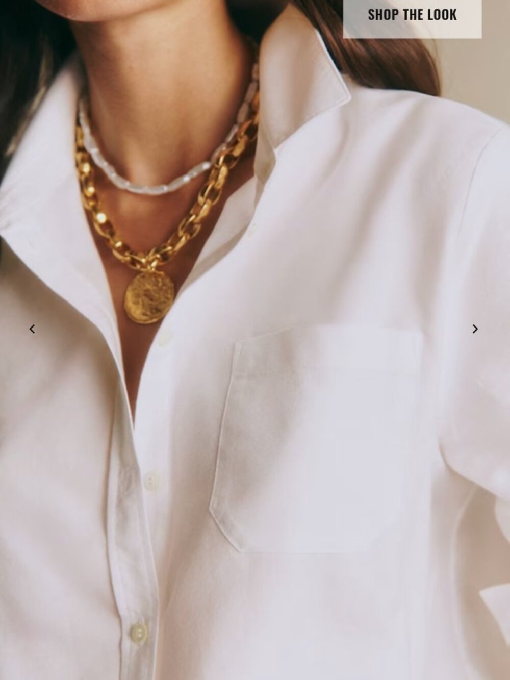 Sezane - Tomboy Button Down Shirt - White - Size 38 - Picture 3 of 11